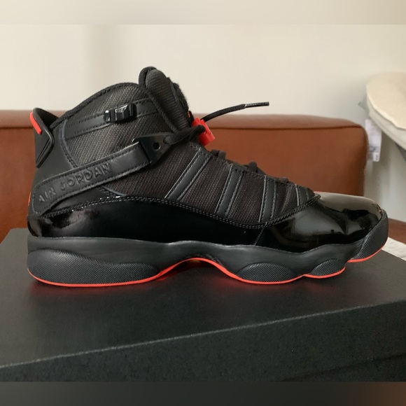 Mens 6 rings Jordan, mens size 11 - Picture 5 of 8